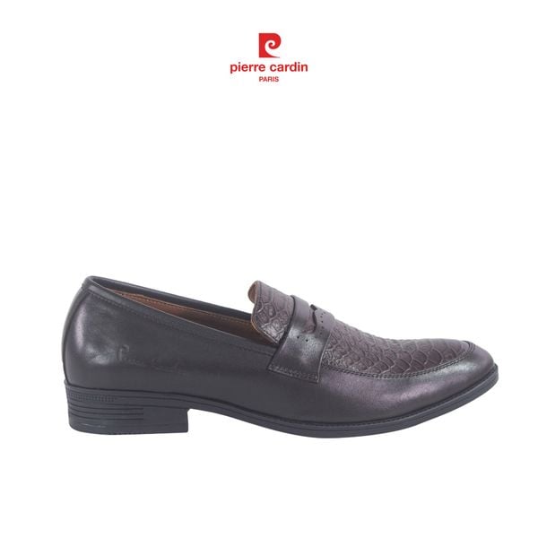 Giày Penny Loafer Vân Cá Sấu Pierre Cardin - PCMFWLG 723