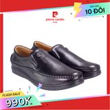 [MẪU ĐỘC QUYỀN] Giày Black Loafer Pierre Cardin - PCMFWLG 083