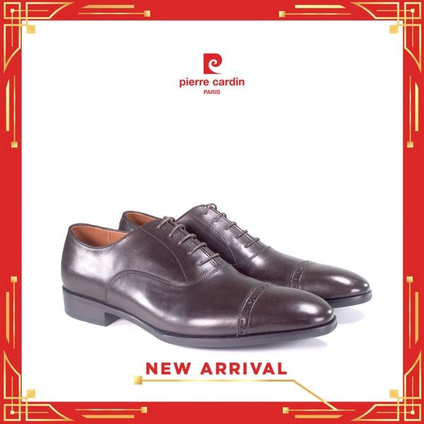 Giày Brogue Oxford Đế Da Công Nghệ McKay Pierre Cardin - PCMFWLH 362