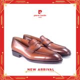 [RE-NEW] Giày Penny Loafer Đế Da Pierre Cardin - PCMFWLH 361