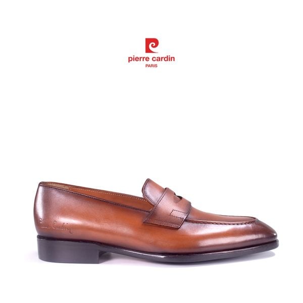 [RE-NEW] Giày Penny Loafer Đế Da Pierre Cardin - PCMFWLH 361