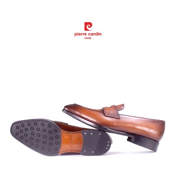 [RE-NEW] Giày Penny Loafer Đế Da Pierre Cardin - PCMFWLH 361