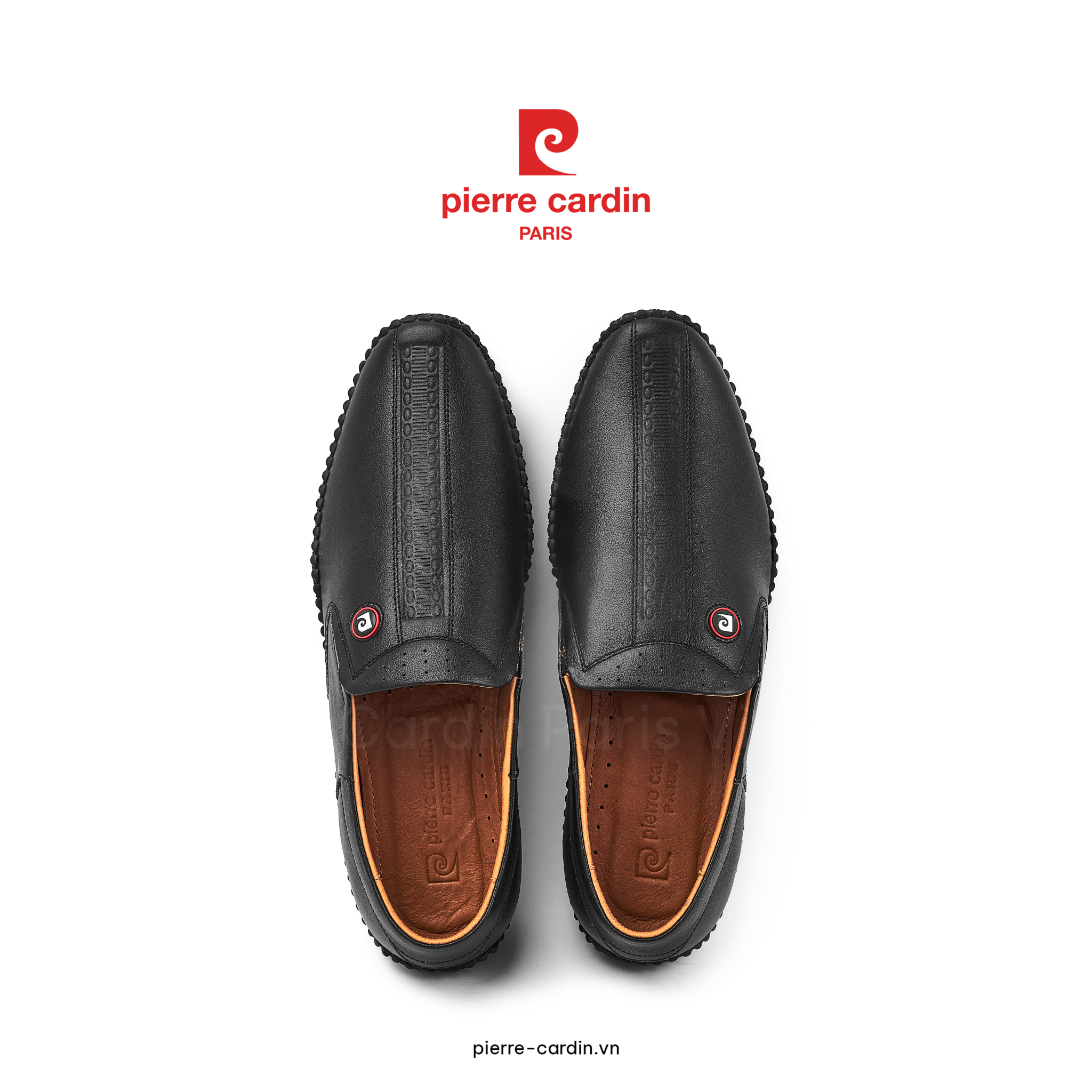 Pierre Cardin Paris Vietnam: Giày Mọi Nam Phiên Bản Cải Tiến Pierre Cardin - PCMFWLI 795 (BLACK)