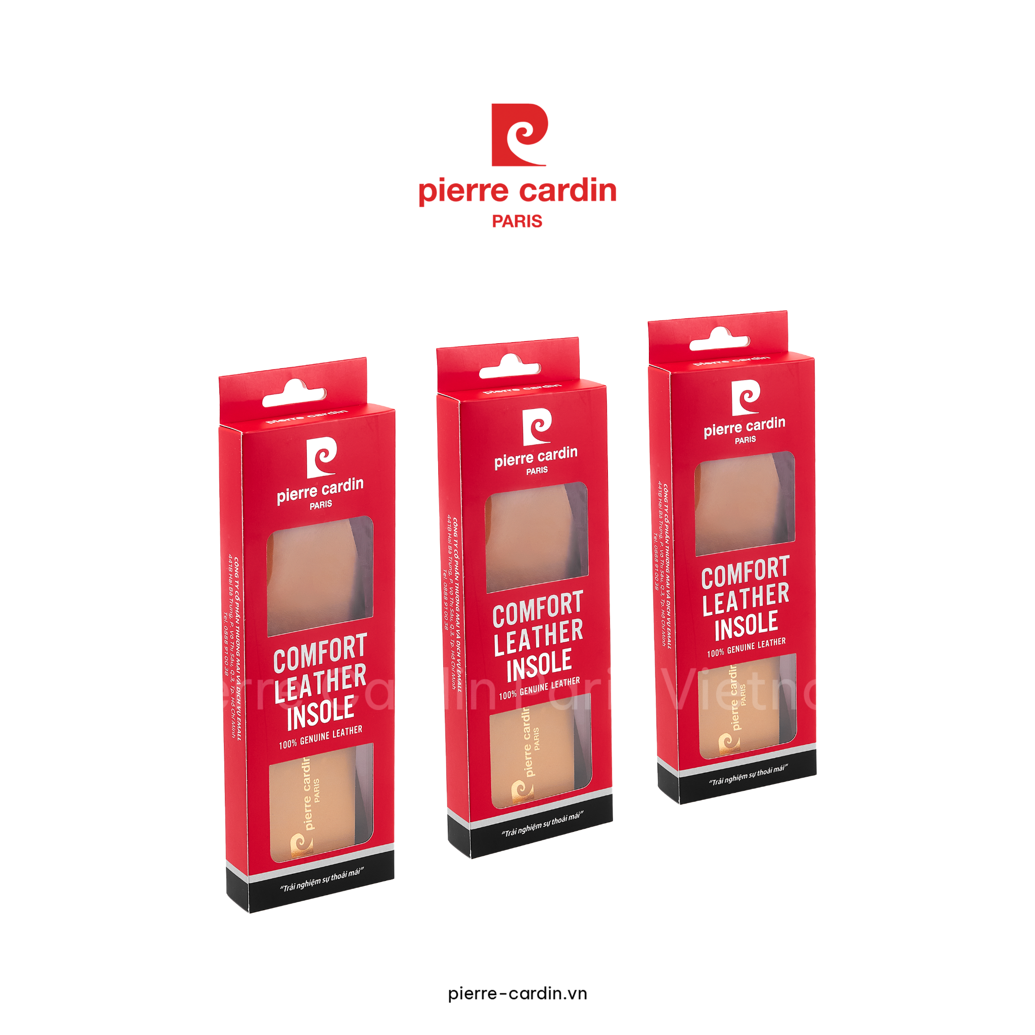 Pierre Cadin Paris Vietnam: [GENUINE LEATHER] Lót Giày Chất Liệu Da Thật Hàng Hiệu - PCMISLI006 (Trải Nghiệm Thoải Mái)