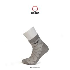 Tất/ Vớ Cổ Trung Chất Liệu Modal Oscar Fashion - OCMSMMI 065 (GREY)