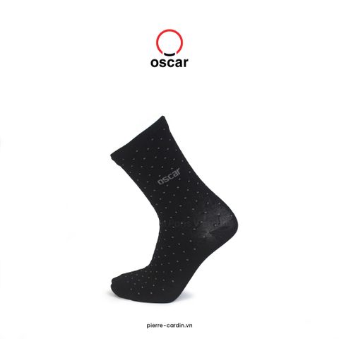 Tất/ Vớ Cổ Cao Hàng Hiệu Oscar Fashion - OCMSLMI 057 (BLACK)