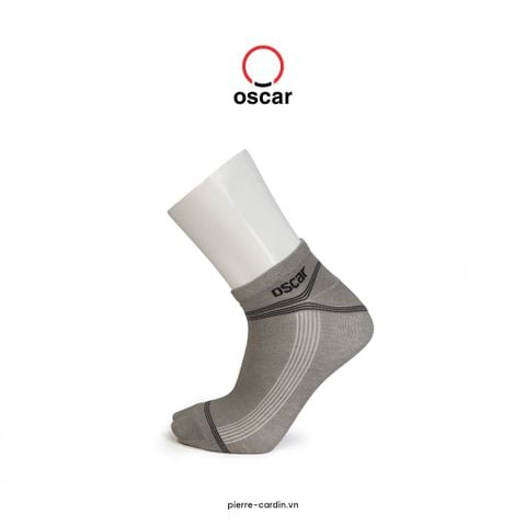 Combo +3 Vớ Cổ Ngắn Chất Liệu Modal Oscar Fashion -  OCMSSMI 064 (GREY)