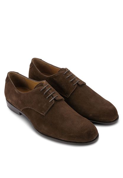 Giày Da Pierre Cardin Brown Suede Derby - PCMFWLA004