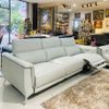 Sofa Thư Giãn Da Bò Chỉnh Điện 2m7 YB902B - 8029 Light Grey Alila