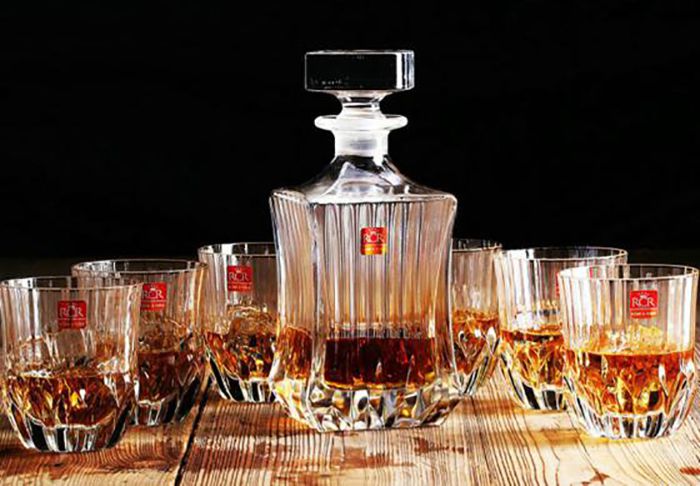 Bộ Bình Và 6 Ly Rượu Whisky Adagio Bộ Bình Và 6 Ly Rượu Whisky Adagio