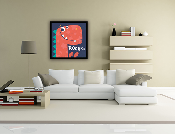 Tranh treo tường VicDecor Khủng long