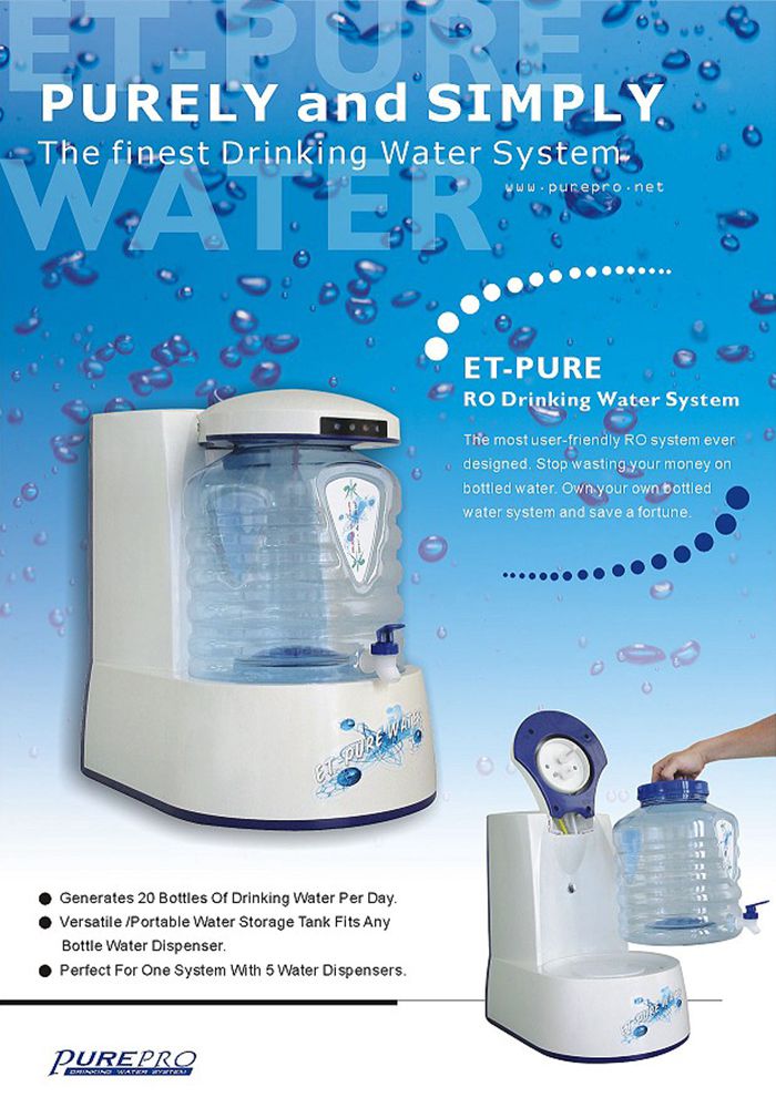 Máy lọc nước đa năng ET Pure Triwin Máy lọc nước đa năng ET Pure Triwin