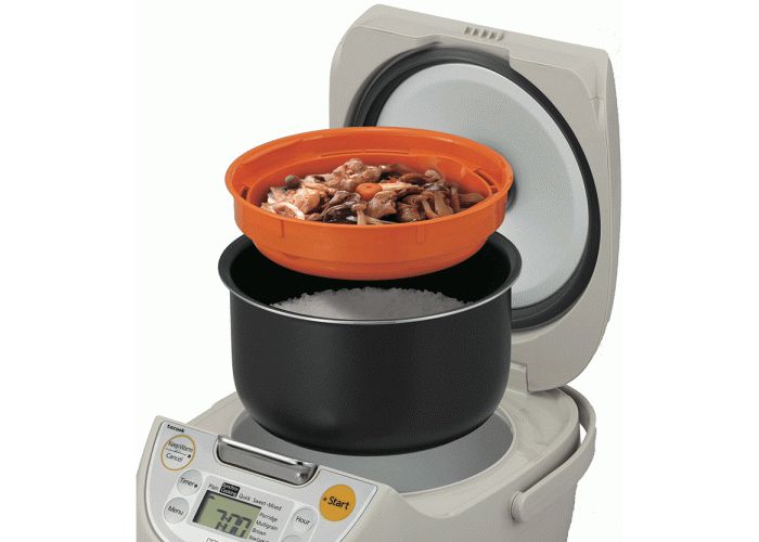 Nồi cơm điện tử Tiger 4 trong 1 JBV-S10W (1.0L) Nồi cơm điện tử Tiger 4 trong 1 JBV-S10W (1.0L)