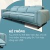 Sofa Thư Giãn Da Bò Chỉnh Điện 2m7 1936 8118-31 Light Blue Alila