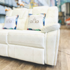 Bộ Sofa Thư Giãn Chỉnh Điện Màu Trắng Kem