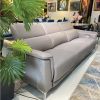 Bộ Sofa Thư Giãn Da Bò Chỉnh Điện YB902B - 428A Xám Caramel