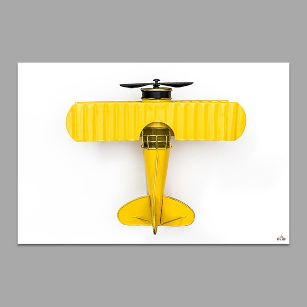 Tranh Canvas Yellow Plane Alila (60x90cm)