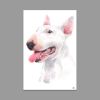 Tranh Canvas Bull Terrier Alila (60x90cm)