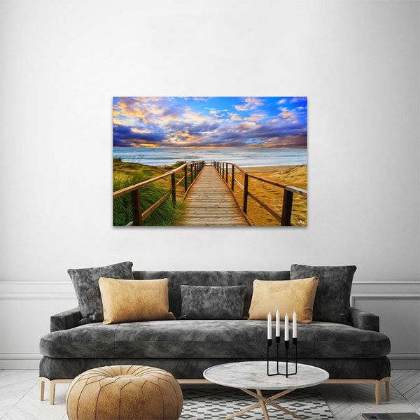 Tranh Canvas Cầu Gỗ 4 Alila (60x90cm)