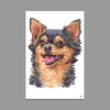 Tranh Canvas Chihuahua Puppy Alila (60x90cm)