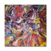 Tranh Canvas Colorful Abstract 4 Alila (80x80cm)