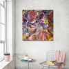 Tranh Canvas Colorful Abstract 4 Alila (80x80cm)