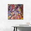 Tranh Canvas Colorful Abstract 4 Alila (80x80cm)