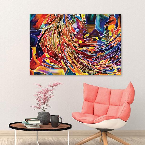 Tranh Canvas Colorful Abstract 7 Alila (60x90cm)