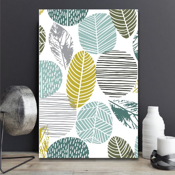 Tranh Canvas Colorful Leaves Alila (60x90cm)