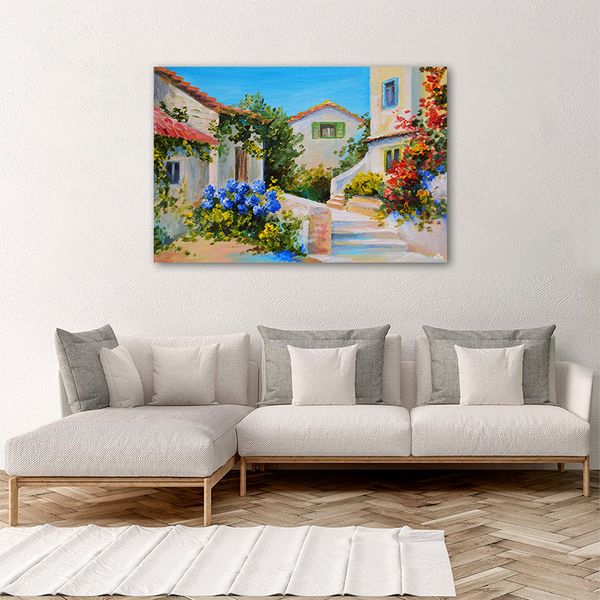 Tranh Canvas Con Phố Nhỏ Alila (60x90cm)