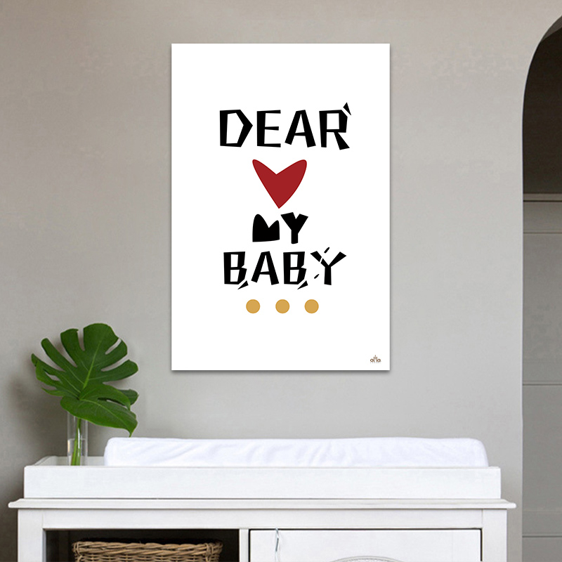 Tranh Canvas Dear My Baby Alila Alan Vn Tranh Canvas Dear My Baby Alila Alan Vn