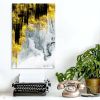 Tranh Canvas Gold And Gray Alila (60x90cm)