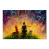 Tranh Canvas Man And Dog Alila (60x90cm - 80x120cm - 100x150cm)