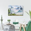 Tranh Canvas Phong Cảnh Núi Tuyết Alila (60x90cm)