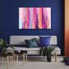 Tranh Canvas Pink Abstract Alila (60x90cm)