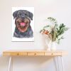 Tranh Canvas Rottweiler Dog Alila (60x90cm)