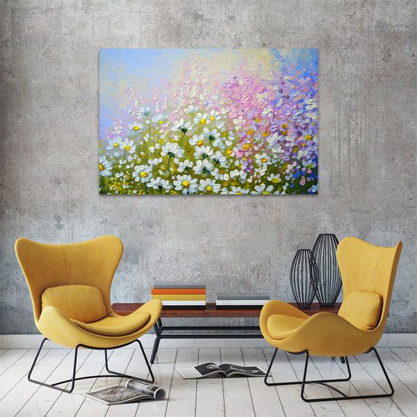 Tranh Canvas Rừng Hoa Cúc Alila (60x90cm)