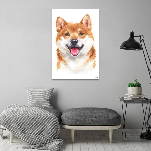 Tranh Canvas Shiba Alila (60x90cm)