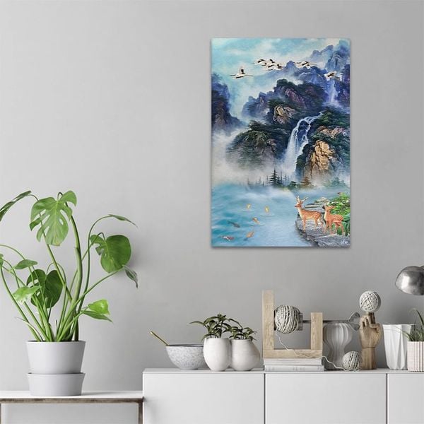 Tranh Canvas Sơn Thủy Alila (60x90cm)