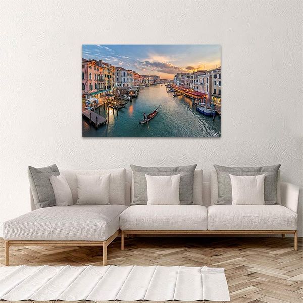 Tranh Canvas Sông Venice Italia 1 Alila (60x90cm)