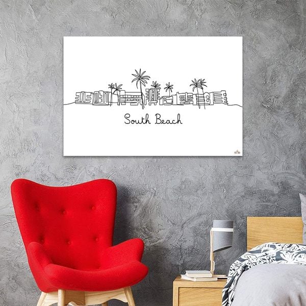 Tranh Canvas South Beach Alila (60x90cm)