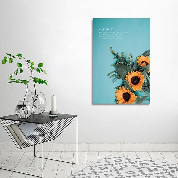 Tranh Canvas Sunflower Alila (60x90cm)