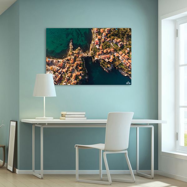 Tranh Canvas Thành Phố Biển Alila (60x90cm)