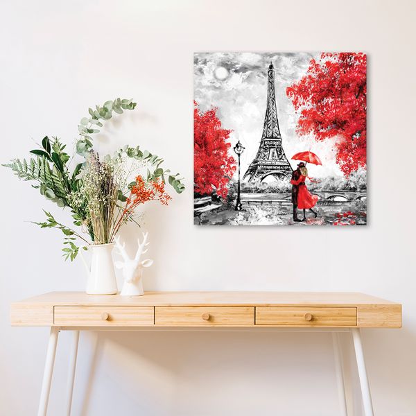 Tranh Canvas Tháp Eiffel 2 Alila (80x80cm -100x100cm)