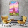 Tranh Canvas Tháp Eiffel Trong Chiều Alila (60x90cm)