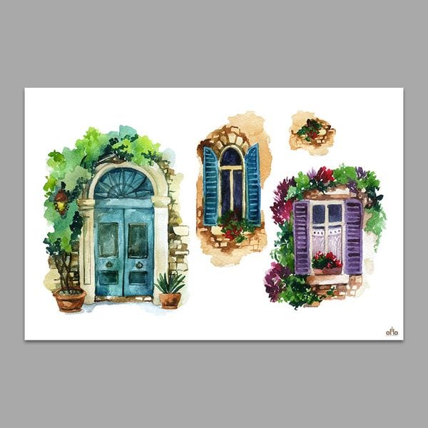 Tranh Canvas The Doors Alila (60x90cm)