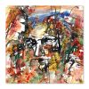 Tranh Canvas The Face Abstract 6 Alila (80x80cm - 100x100cm)