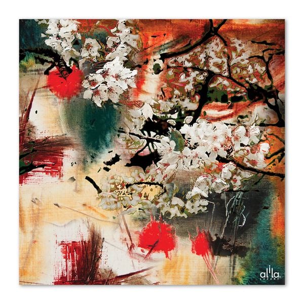 Tranh Canvas The Flower 14 Alila (80x80cm)