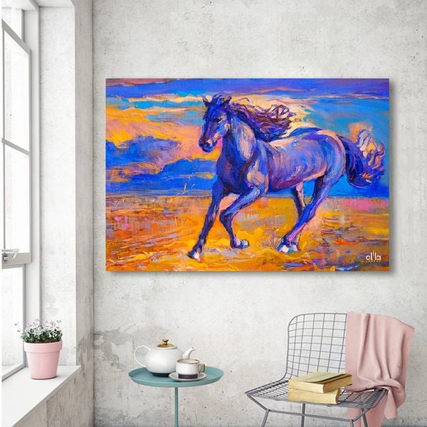 Tranh Canvas The Horses 4 Alila (60x90cm)
