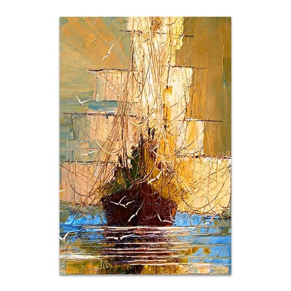 Tranh Canvas Thuyền Buồm Tầng Alila (60x90cm)